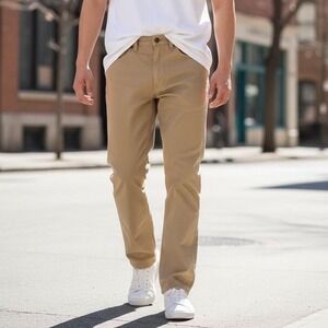 Polo Ralph Lauren Men's Khaki Straight Fit Chino Pants Size 33x30
